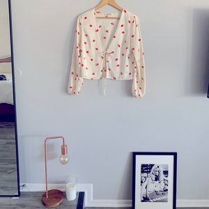 Silk kisses blouse